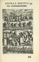 Picture 11 of 23 from Vinea Domini : cum breui descriptione sacramentor[um] et Paradisi, Limbi, Purgatorij, atq[ue] Inferni, à cathechismo catholicis q[ue] patribus excerpta (1588), leaf 43