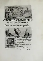 Picture 15 of 17 from Virginii Caesarini Carmina (1658), leaf 119