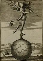 An illustration from Viridarium hieroglyphico-morale : in quo virtutes et vitia, atque mores huius aeui secundum tres ordines hierarchicos, ecclesiasticum, politicum, oeconomicum, per definitiones, distributiones, causas, adfectiones, adiuncta, effecta &c. piè, prudenter, dextrè ac variè explicantur, & non tantum dictis, & exemplis historiarum veterum ac recentium, ex sacris scripturis, sanctis patribus, seu Dd. ecclesiae, poetis, philosophis, historicis cum Christianorum tum gentilium, sed etiam artificiosissimis eiconibus hieroglyphicis illustrantur : opusculum novum ac rarum, cuius vsum atq[ue] vtilitatem praefixa praefatio docebit (1619)