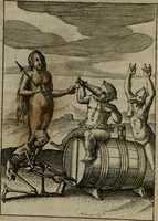 Picture 70 of 91 from Viridarium hieroglyphico-morale : in quo virtutes et vitia, atque mores huius aeui secundum tres ordines hierarchicos, ecclesiasticum, politicum, oeconomicum, per definitiones, distributiones, causas, adfectiones, adiuncta, effecta &c. piè, prudenter, dextrè ac variè explicantur, & non tantum dictis, & exemplis historiarum veterum ac recentium, ex sacris scripturis, sanctis patribus, seu Dd. ecclesiae, poetis, philosophis, historicis cum Christianorum tum gentilium, sed etiam artificiosissimis eiconibus hieroglyphicis illustrantur : opusculum novum ac rarum, cuius vsum atq[ue] vtilitatem praefixa praefatio docebit (1619), leaf 145