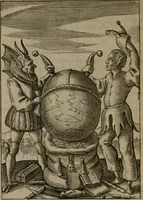 An illustration from Viridarium hieroglyphico-morale : in quo virtutes et vitia, atque mores huius aeui secundum tres ordines hierarchicos, ecclesiasticum, politicum, oeconomicum, per definitiones, distributiones, causas, adfectiones, adiuncta, effecta &c. piè, prudenter, dextrè ac variè explicantur, & non tantum dictis, & exemplis historiarum veterum ac recentium, ex sacris scripturis, sanctis patribus, seu Dd. ecclesiae, poetis, philosophis, historicis cum Christianorum tum gentilium, sed etiam artificiosissimis eiconibus hieroglyphicis illustrantur : opusculum novum ac rarum, cuius vsum atq[ue] vtilitatem praefixa praefatio docebit (1619)