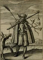 An illustration from Viridarium hieroglyphico-morale : in quo virtutes et vitia, atque mores huius aeui secundum tres ordines hierarchicos, ecclesiasticum, politicum, oeconomicum, per definitiones, distributiones, causas, adfectiones, adiuncta, effecta &c. piè, prudenter, dextrè ac variè explicantur, & non tantum dictis, & exemplis historiarum veterum ac recentium, ex sacris scripturis, sanctis patribus, seu Dd. ecclesiae, poetis, philosophis, historicis cum Christianorum tum gentilium, sed etiam artificiosissimis eiconibus hieroglyphicis illustrantur : opusculum novum ac rarum, cuius vsum atq[ue] vtilitatem praefixa praefatio docebit (1619)