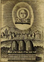 Picture 59 of 90 from Viridarium hieroglyphico-morale. In quo ... mores huius aevi ... explicantur, & non tantum dictis, & exemplis historiarum veterum ac recentium, ex sacris scripturis, sanctis Patribus, seu Dd. ecclesiae, poetis, philosophis, historicis cum Christianorum tum gentilium, sed etiam artificiosissimis eiconibus hieroglyphicis illustrantur (1619), leaf 125