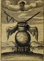 Picture 62 of 90 from Viridarium hieroglyphico-morale. In quo ... mores huius aevi ... explicantur, & non tantum dictis, & exemplis historiarum veterum ac recentium, ex sacris scripturis, sanctis Patribus, seu Dd. ecclesiae, poetis, philosophis, historicis cum Christianorum tum gentilium, sed etiam artificiosissimis eiconibus hieroglyphicis illustrantur (1619), leaf 131