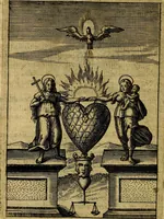 An illustration from Viridarium hieroglyphico-morale. In quo ... mores huius aevi ... explicantur, & non tantum dictis, & exemplis historiarum veterum ac recentium, ex sacris scripturis, sanctis Patribus, seu Dd. ecclesiae, poetis, philosophis, historicis cum Christianorum tum gentilium, sed etiam artificiosissimis eiconibus hieroglyphicis illustrantur (1619)
