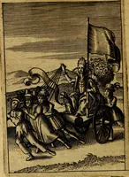 An illustration from Viridarium hieroglyphico-morale. In quo ... mores huius aevi ... explicantur, & non tantum dictis, & exemplis historiarum veterum ac recentium, ex sacris scripturis, sanctis Patribus, seu Dd. ecclesiae, poetis, philosophis, historicis cum Christianorum tum gentilium, sed etiam artificiosissimis eiconibus hieroglyphicis illustrantur (1619)