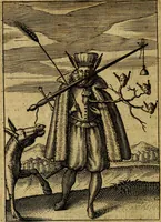An illustration from Viridarium hieroglyphico-morale. In quo ... mores huius aevi ... explicantur, & non tantum dictis, & exemplis historiarum veterum ac recentium, ex sacris scripturis, sanctis Patribus, seu Dd. ecclesiae, poetis, philosophis, historicis cum Christianorum tum gentilium, sed etiam artificiosissimis eiconibus hieroglyphicis illustrantur (1619)