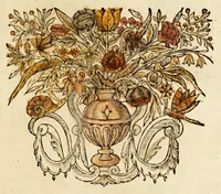 An illustration from Virorum illustrium ex ordine eremitarum D. Augustini elogia : cum singulorum expressis ad vivum iconibus. (1636)