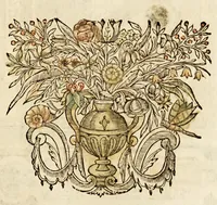 An illustration from Virorum illustrium ex ordine eremitarum D. Augustini elogia : cum singulorum expressis ad vivum iconibus. (1636)