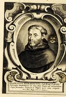 An illustration from Virorum illustrium ex ordine eremitarum D. Augustini elogia : cum singulorum expressis ad vivum iconibus. (1636)