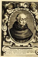 An illustration from Virorum illustrium ex ordine eremitarum D. Augustini elogia : cum singulorum expressis ad vivum iconibus. (1636)