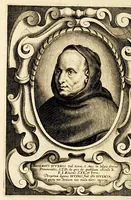 An illustration from Virorum illustrium ex ordine eremitarum D. Augustini elogia : cum singulorum expressis ad vivum iconibus. (1636)