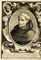 An illustration from Virorum illustrium ex ordine eremitarum D. Augustini elogia : cum singulorum expressis ad vivum iconibus. (1636)