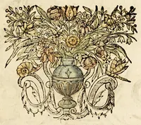 An illustration from Virorum illustrium ex ordine eremitarum D. Augustini elogia : cum singulorum expressis ad vivum iconibus. (1636)