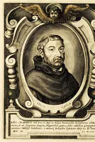 An illustration from Virorum illustrium ex ordine eremitarum D. Augustini elogia : cum singulorum expressis ad vivum iconibus. (1636)