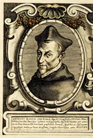 An illustration from Virorum illustrium ex ordine eremitarum D. Augustini elogia : cum singulorum expressis ad vivum iconibus. (1636)