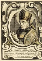 An illustration from Virorum illustrium ex ordine eremitarum D. Augustini elogia : cum singulorum expressis ad vivum iconibus. (1636)