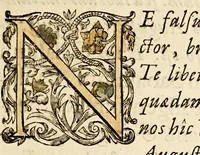An illustration from Virorum illustrium ex ordine eremitarum D. Augustini elogia : cum singulorum expressis ad vivum iconibus. (1636)