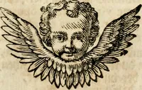 An illustration from VIrtVosIVs pantheon, Deo & sanCtIs ereCtVM, id est, Sermones panegyrici de praecipuis sacrorum ordinum fundatoribus, patriarchis, aliisque terrarum patronis, ad normam & formam Psalmo-graphi, Psal. 148.v.I : LaVDate IpsVM In eXCeLsIs : insertis nonnullis festis de B.M.V. de circumcisione Domini &c. & duodecim signis praedestinationis, quorum singula singulis mensibus praefiguntur cum symbolis chrono-graphicis, & figuris = Das ist, Lob-Predigen von denen fürnehmsten heil. Ordens-Stifftern, Patriarchen, und andern heiligen Lands-Patronen : dann auch auff etwelchen Mariae-Festtägen, und von denen 12. Zeichen der göttlichen Gnaden-Wahl, deren jedes jedem Monat vorgesetzt wird : pars [I-III] (1723)