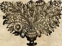 An illustration from VIrtVosIVs pantheon, Deo & sanCtIs ereCtVM, id est, Sermones panegyrici de praecipuis sacrorum ordinum fundatoribus, patriarchis, aliisque terrarum patronis, ad normam & formam Psalmo-graphi, Psal. 148.v.I : LaVDate IpsVM In eXCeLsIs : insertis nonnullis festis de B.M.V. de circumcisione Domini &c. & duodecim signis praedestinationis, quorum singula singulis mensibus praefiguntur cum symbolis chrono-graphicis, & figuris = Das ist, Lob-Predigen von denen fürnehmsten heil. Ordens-Stifftern, Patriarchen, und andern heiligen Lands-Patronen : dann auch auff etwelchen Mariae-Festtägen, und von denen 12. Zeichen der göttlichen Gnaden-Wahl, deren jedes jedem Monat vorgesetzt wird : pars [I-III] (1723)