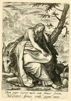 Picture 7 of 14 from Virtvtvm vitiorvmq[ve] : quibus capitalium nome inditum est, septenario numero protritorum, encomia vna cum praemijs poenis[qve] quae eorum cultores manent, exemplis testimonijsq[ue] sacrarum litterarum adumbrata, leaf 19