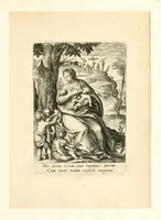An illustration from Virtvtvm vitiorvmq[ve] : quibus capitalium nome inditum est, septenario numero protritorum, encomia vna cum praemijs poenis[qve] quae eorum cultores manent, exemplis testimonijsq[ue] sacrarum litterarum adumbrata