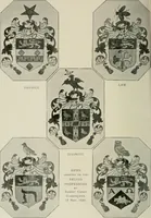 An illustration from The visitation of Cambridge made in a (1575) : continued and enlarged with the vissitation of the same county made by Henery St. George, Richmond herald, marshall and deputy to Willm. Camdem, Clarenceulx, in a 1619, with many other descents added therto (1897)