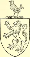 An illustration from The Visitation of the county of Rutland, begun by Fran. Burghill, Somerset, and Gregory King, Rougedragon, on Trinity vacation, 1681. Carried on and finished by Tho. May, Chester herald, and the said Rougedragon pursuivt in Hillary and Trinity vacation 1682. By virtue of several deputacons from Sr Henry St George kt., Clarenceux king of arms. Partly edited by the late W. Harry Rylands and completed by W. Bruce Bannerman (1922)