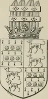 An illustration from The visitation of the county of Somerset in the year 1623 (1876)