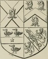 An illustration from The visitation of the county of Somerset in the year 1623 (1876)