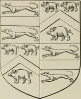 An illustration from The visitation of the county of Somerset in the year 1623 (1876)