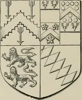 An illustration from The visitation of the county of Somerset in the year 1623 (1876)