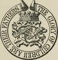 An illustration from The visitation of the county of Somerset in the year 1623 (1876)