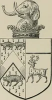 An illustration from The visitation of the county of Somerset in the year 1623 (1876)