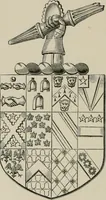 An illustration from The visitation of the county of Somerset in the year 1623 (1876)