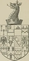 An illustration from The visitation of the county of Somerset in the year 1623 (1876)