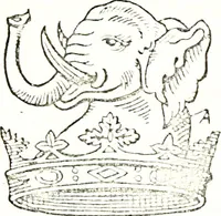 An illustration from The visitation of the county of Warwick, begun by Thomas May, Chester, and Gregory King, Rouge dragon, in Hilary vacacon, 1682. Reviewed by them in the Trinity vacacon following, and finished by Henry Dethick Richmond, and said rouge dragon pursuiv in Trinity vacation, 1683, by virtue of several deputations from Sir Henry St. George, Clarenceux king of arms (1911)