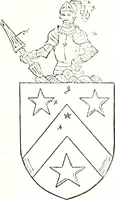 An illustration from The visitation of the county of Warwick, begun by Thomas May, Chester, and Gregory King, Rouge dragon, in Hilary vacacon, 1682. Reviewed by them in the Trinity vacacon following, and finished by Henry Dethick Richmond, and said rouge dragon pursuiv in Trinity vacation, 1683, by virtue of several deputations from Sir Henry St. George, Clarenceux king of arms (1911)