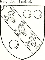 An illustration from The visitation of the county of Warwick, begun by Thomas May, Chester, and Gregory King, Rouge dragon, in Hilary vacacon, 1682. Reviewed by them in the Trinity vacacon following, and finished by Henry Dethick Richmond, and said rouge dragon pursuiv in Trinity vacation, 1683, by virtue of several deputations from Sir Henry St. George, Clarenceux king of arms (1911)