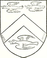 An illustration from The visitation of the county of Warwick, begun by Thomas May, Chester, and Gregory King, Rouge dragon, in Hilary vacacon, 1682. Reviewed by them in the Trinity vacacon following, and finished by Henry Dethick Richmond, and said rouge dragon pursuiv in Trinity vacation, 1683, by virtue of several deputations from Sir Henry St. George, Clarenceux king of arms (1911)