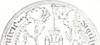 An illustration from The visitation of the county of Warwick, begun by Thomas May, Chester, and Gregory King, Rouge dragon, in Hilary vacacon, 1682. Reviewed by them in the Trinity vacacon following, and finished by Henry Dethick Richmond, and said rouge dragon pursuiv in Trinity vacation, 1683, by virtue of several deputations from Sir Henry St. George, Clarenceux king of arms (1911)