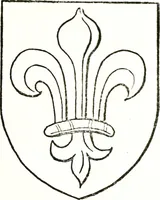 An illustration from The visitation of the county of Warwick, begun by Thomas May, Chester, and Gregory King, Rouge dragon, in Hilary vacacon, 1682. Reviewed by them in the Trinity vacacon following, and finished by Henry Dethick Richmond, and said rouge dragon pursuiv in Trinity vacation, 1683, by virtue of several deputations from Sir Henry St. George, Clarenceux king of arms (1911)