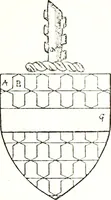 An illustration from The visitation of the county of Warwick, begun by Thomas May, Chester, and Gregory King, Rouge dragon, in Hilary vacacon, 1682. Reviewed by them in the Trinity vacacon following, and finished by Henry Dethick Richmond, and said rouge dragon pursuiv in Trinity vacation, 1683, by virtue of several deputations from Sir Henry St. George, Clarenceux king of arms (1911)