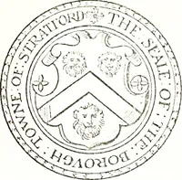 An illustration from The visitation of the county of Warwick, begun by Thomas May, Chester, and Gregory King, Rouge dragon, in Hilary vacacon, 1682. Reviewed by them in the Trinity vacacon following, and finished by Henry Dethick Richmond, and said rouge dragon pursuiv in Trinity vacation, 1683, by virtue of several deputations from Sir Henry St. George, Clarenceux king of arms (1911)