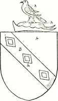 An illustration from The visitation of the county of Warwick, begun by Thomas May, Chester, and Gregory King, Rouge dragon, in Hilary vacacon, 1682. Reviewed by them in the Trinity vacacon following, and finished by Henry Dethick Richmond, and said rouge dragon pursuiv in Trinity vacation, 1683, by virtue of several deputations from Sir Henry St. George, Clarenceux king of arms (1911)