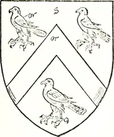 An illustration from The visitation of the county of Warwick, begun by Thomas May, Chester, and Gregory King, Rouge dragon, in Hilary vacacon, 1682. Reviewed by them in the Trinity vacacon following, and finished by Henry Dethick Richmond, and said rouge dragon pursuiv in Trinity vacation, 1683, by virtue of several deputations from Sir Henry St. George, Clarenceux king of arms (1911)