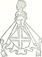 An illustration from The visitation of the county of Warwick, begun by Thomas May, Chester, and Gregory King, Rouge dragon, in Hilary vacacon, 1682. Reviewed by them in the Trinity vacacon following, and finished by Henry Dethick Richmond, and said rouge dragon pursuiv in Trinity vacation, 1683, by virtue of several deputations from Sir Henry St. George, Clarenceux king of arms (1911)