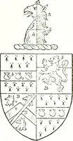 An illustration from The visitation of the county of Warwick, begun by Thomas May, Chester, and Gregory King, Rouge dragon, in Hilary vacacon, 1682. Reviewed by them in the Trinity vacacon following, and finished by Henry Dethick Richmond, and said rouge dragon pursuiv in Trinity vacation, 1683, by virtue of several deputations from Sir Henry St. George, Clarenceux king of arms (1911)
