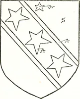 An illustration from The visitation of the county of Warwick, begun by Thomas May, Chester, and Gregory King, Rouge dragon, in Hilary vacacon, 1682. Reviewed by them in the Trinity vacacon following, and finished by Henry Dethick Richmond, and said rouge dragon pursuiv in Trinity vacation, 1683, by virtue of several deputations from Sir Henry St. George, Clarenceux king of arms (1911)