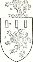 An illustration from The visitation of the county of Warwick, begun by Thomas May, Chester, and Gregory King, Rouge dragon, in Hilary vacacon, 1682. Reviewed by them in the Trinity vacacon following, and finished by Henry Dethick Richmond, and said rouge dragon pursuiv in Trinity vacation, 1683, by virtue of several deputations from Sir Henry St. George, Clarenceux king of arms (1911)